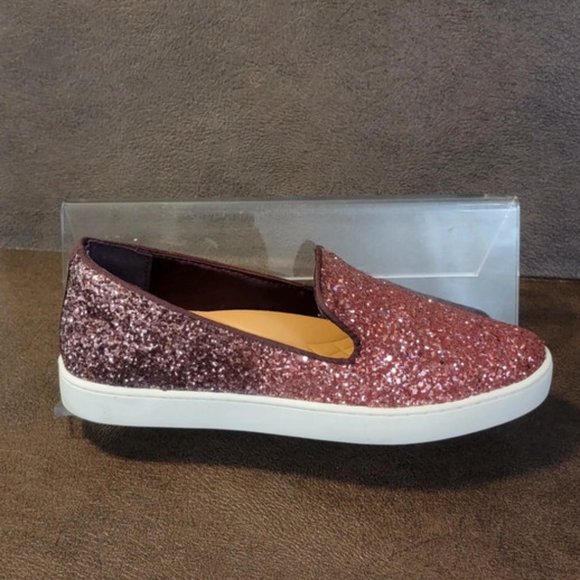Birdies Special Edition "The Swift" Pink Rose Sparkle Slip On Sneakers - Picture 11 of 13